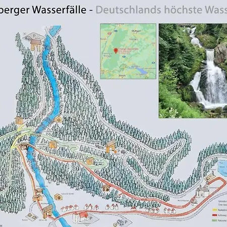 Two-bedroom Near Triberg Waterfall * Triberg im Schwarzwald